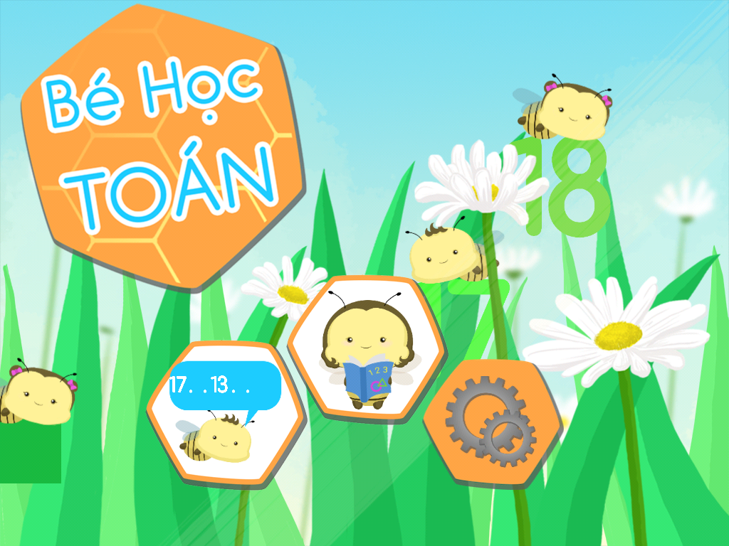 Bé học toán mầm non Bé học toán mầm non