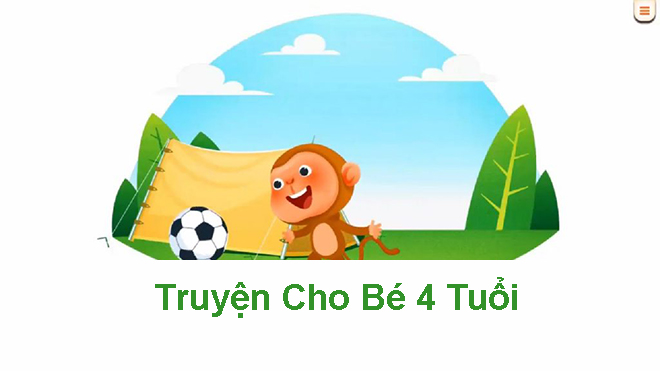 Truyện cho bé 4 tuổi