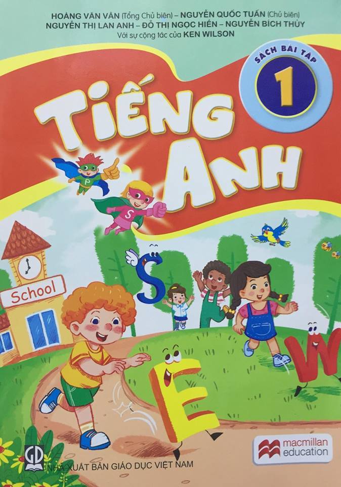 Sách Tiếng Anh Lớp 1 - Sách giáo khoa