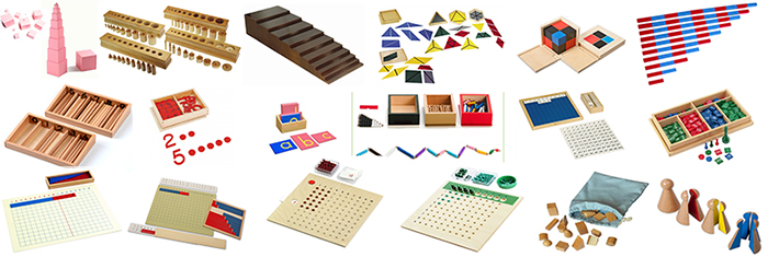 Tài liệu phương pháp Montessori về hệ thống giáo cụ