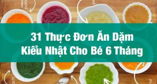 31 Thực Đơn Ăn Dặm Kiểu Nhật Cho Bé 6 Tháng Tuổi Chi Tiết Nhất