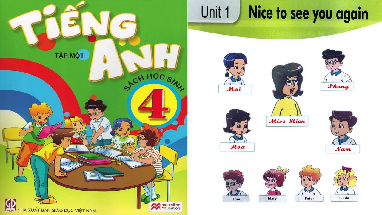 Sách Tiếng Anh Lớp 4