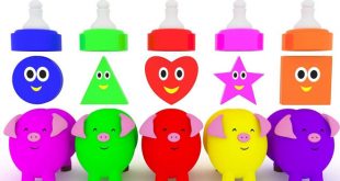 bé học tiếng anh màu sắc