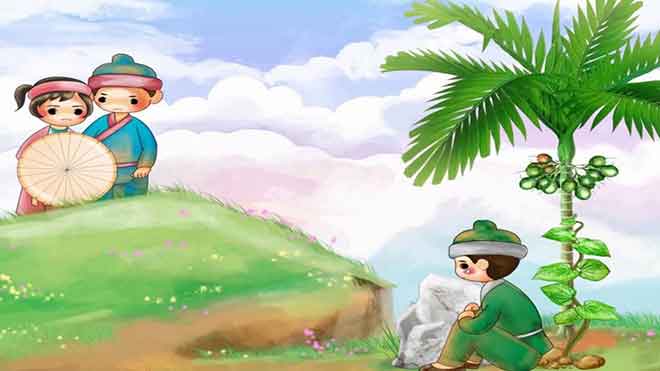 Truyện Tranh Cho Bé 1 tuổi: Truyện Sự Tích Trầu Cau