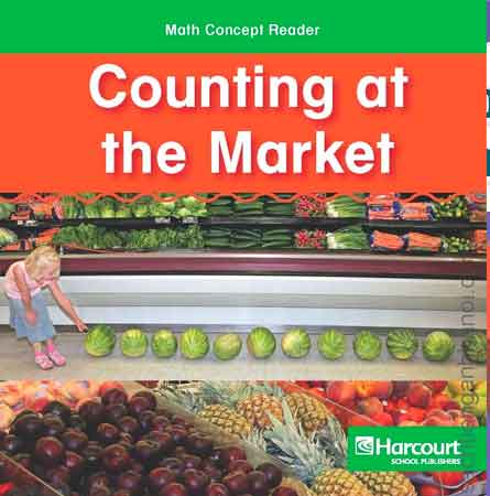1. Sách tiếng Anh cho bé 3 tuổi học đếm: Counting at the market