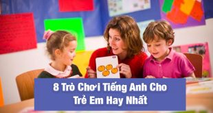 các trò chơi tiếng anh cho trẻ em