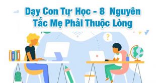 Dạy Con Tự Học - 8 Nguyên Tắc Mẹ Phải Thuộc Lòng