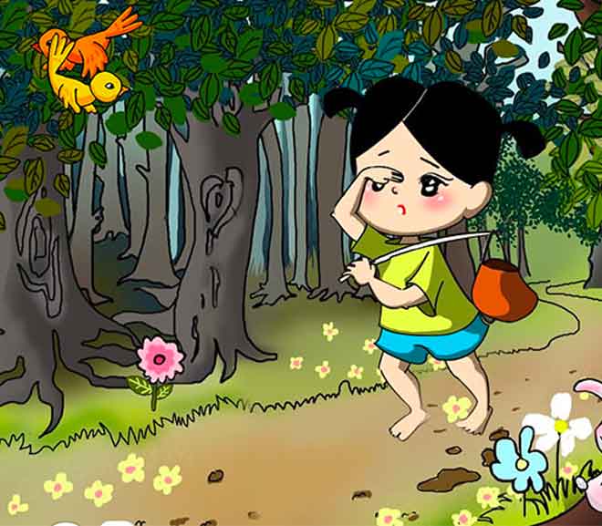 Truyện ngắn cho bé số 2: Sự tích hoa cúc trắng