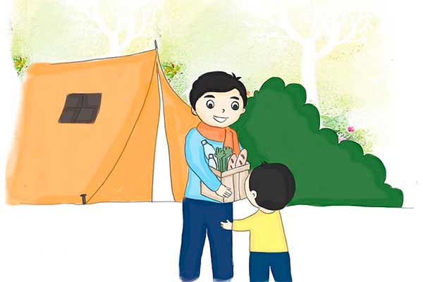 Truyện ngắn cho bé số 3: Cậu bé và bó củi