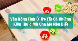 Vận Động Tinh Ở Trẻ - Tất Cả Những Kiến Thức Mà Cha Mẹ Nên Biết
