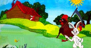 hình ảnh truyện cáo thỏ và gà trống