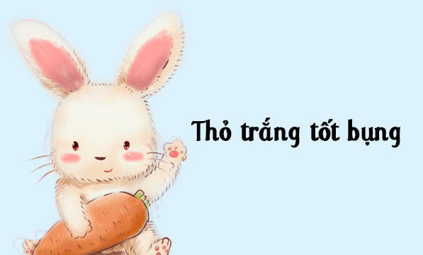Truyện cho trẻ sơ sinh số 1: "Thỏ trắng tốt bụng"
