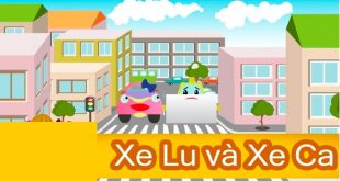 Truyện Xe Lu Và Xe Ca Cho Bé