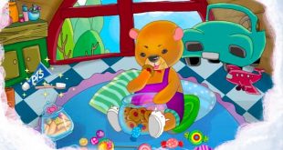 truyện gấu con bị sâu răng