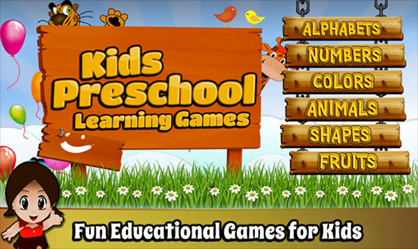 Kids Preschool Learning Games  - game tiếng anh cho bé
