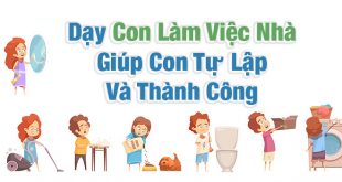 dạy con làm việc nhà