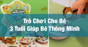 trò chơi cho bé 3 tuổi