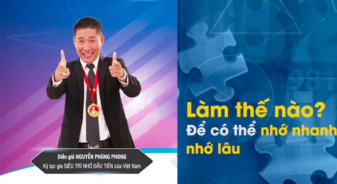 1.1 Khoá học rèn luyện trí nhớ: Dạy con siêu trí nhớ cùng kỷ lục gia khoá 1