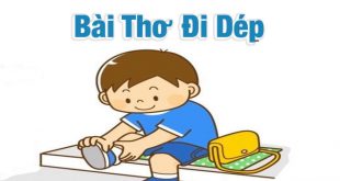 bài thơ đi dép