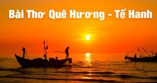 Bài thơ Quê Hương - Tế Hanh