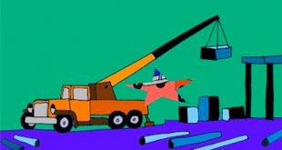 bài thơ xe cần cẩu