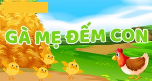 bài thơ gà mẹ đếm con