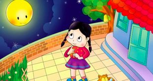 bài thơ bé yêu trăng