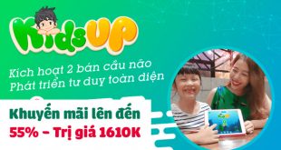KidsUp Khuyến Mãi Lên Tới 55% Chỉ Trong Hôm Nay