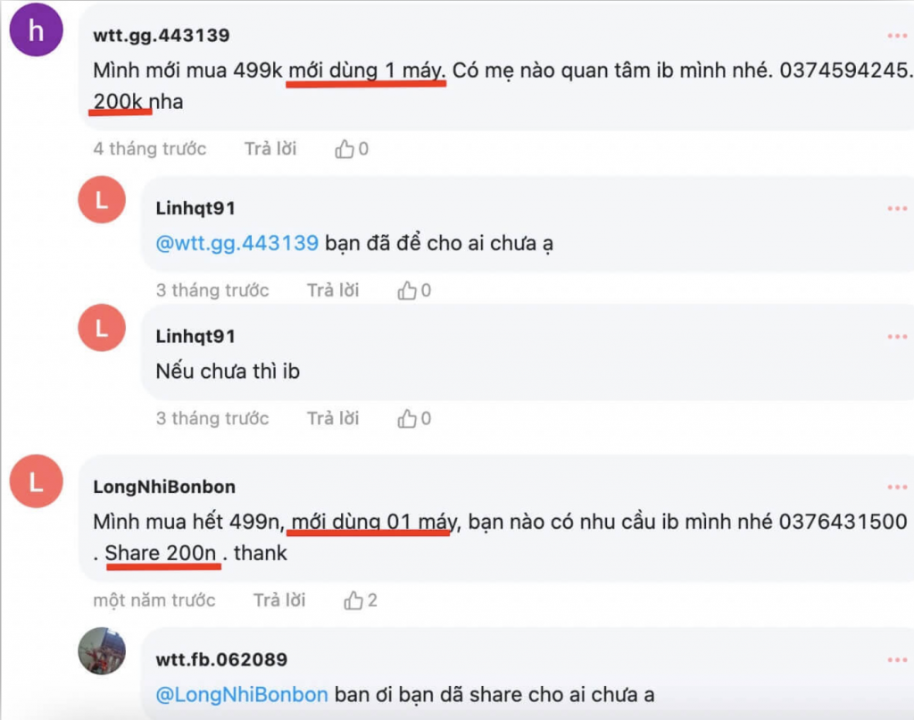 Mua chung từ các mẹ trên Facebook đều là lừa đảo