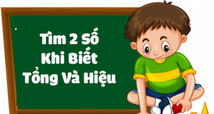 6 Dạng Toán Tìm Hai Số Khi Biết Tổng Và Hiệu Lớp 4