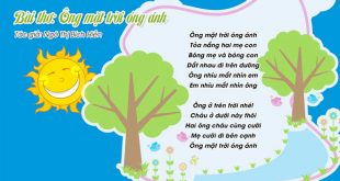 ông mặt trời óng ánh