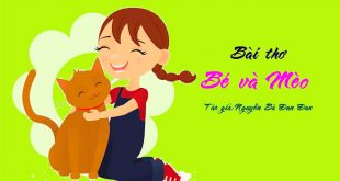 Bài Thơ Bé Và Mèo Mầm Non - Nội Dung Chi Tiết Bài Thơ
