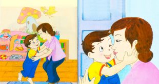 truyện vì sao bé huy nín khóc