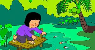 bài thơ làng em buổi sáng