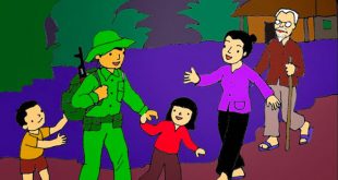 bài thơ chú giải phóng quân