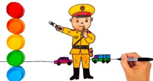 Bài Thơ Chú Cảnh Sát Giao Thông - Lời Bài Thơ Chi Tiết và Giáo Án