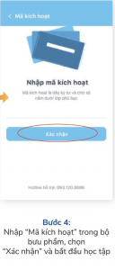 Bước 4: Nhập mã kích hoạt bạn có