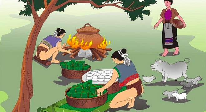 Truyện Sự Tích Bánh Chưng Bánh Dầy - Nội Dung Chi Tiết và Ý Nghĩa