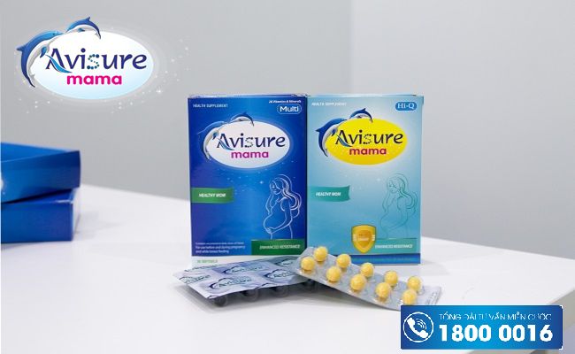 Viên uống dha cho bà bầu avisure mama
