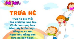 Bài Thơ Trưa Hè của Trần Đăng Khoa - Nội Dung và Giáo Án