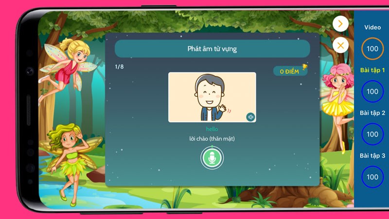 Phát âm và luyện nói chuẩn với máy qua công nghệ I-speak độc quyền