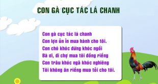 Ca Dao Con Gà Cục Tác Lá Chanh - Nội Dung và Ý Nghĩa