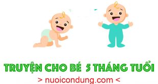 5 Truyện Cho Bé 5 Tháng Tuổi Siêu Hay Ba Mẹ Phải Đọc Cho bé