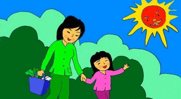 bài thơ ông mặt trời
