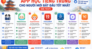 app học tiếng trung cho người mới bắt đầu
