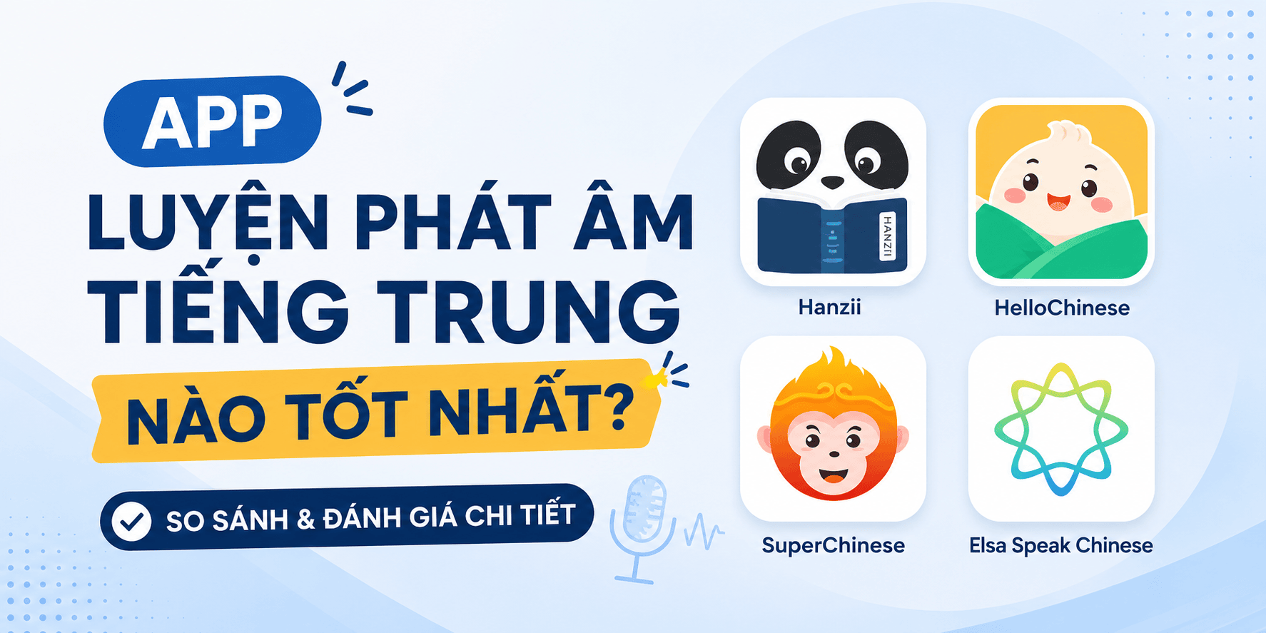 app luyện phát âm tiếng trung